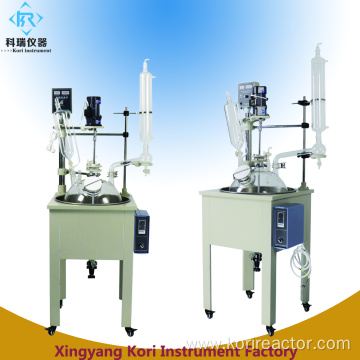 CE certificated lab Glass Reactor with factory price